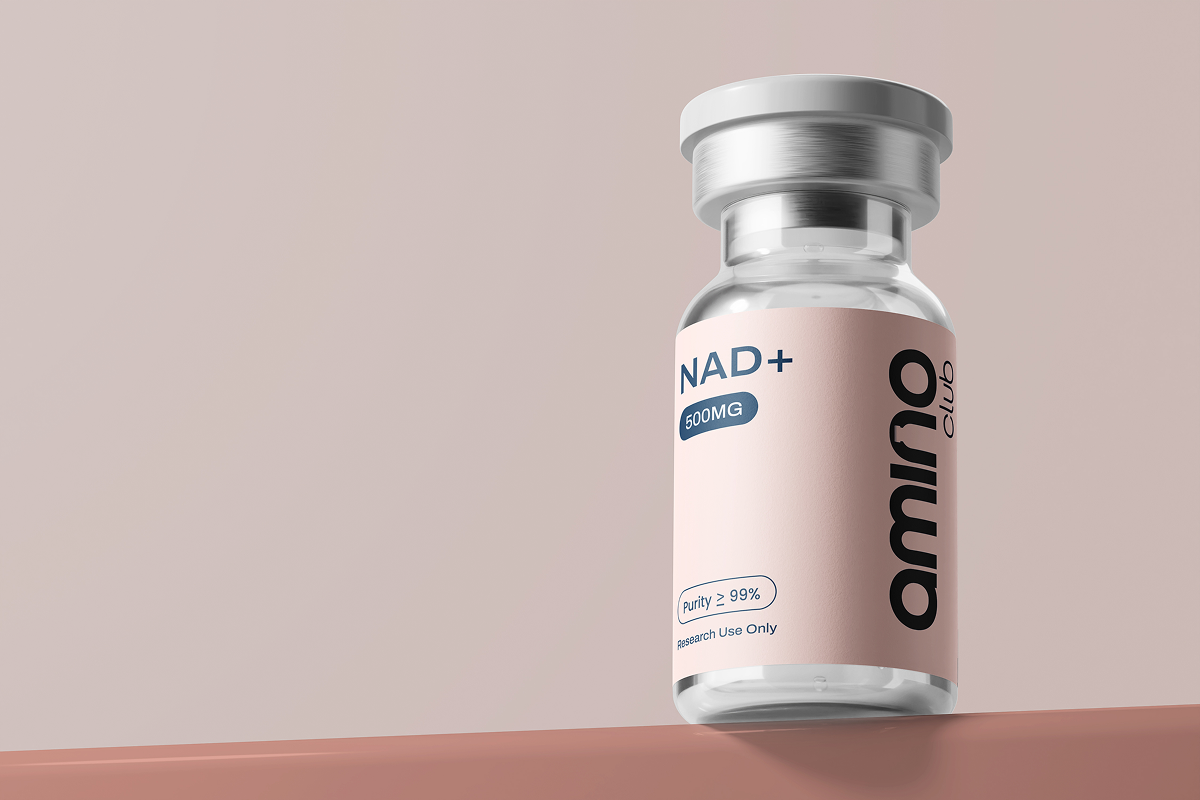 NAD+ peptide vial